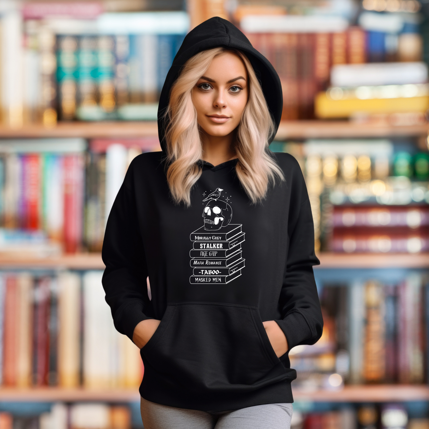 Dark Romance Book Stack Jumper