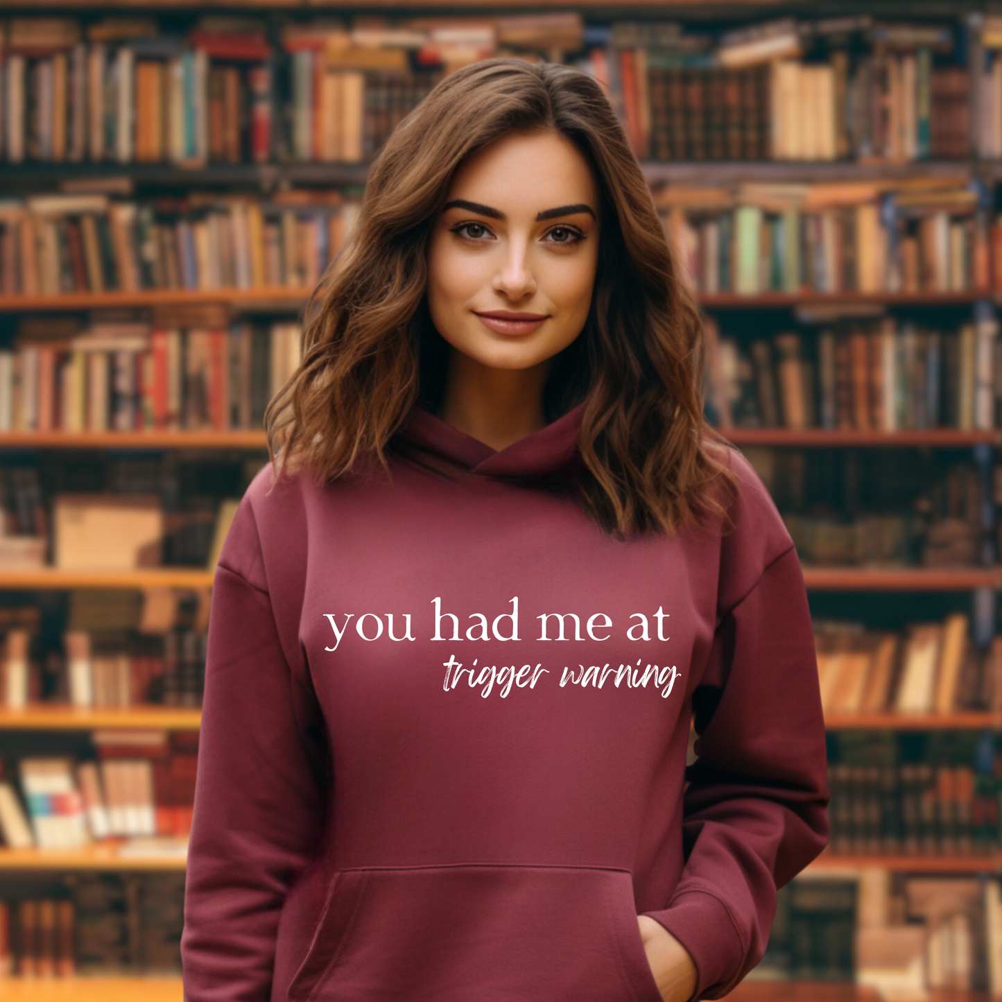 You Had Me At Trigger Warning - Dark Romance Jumper