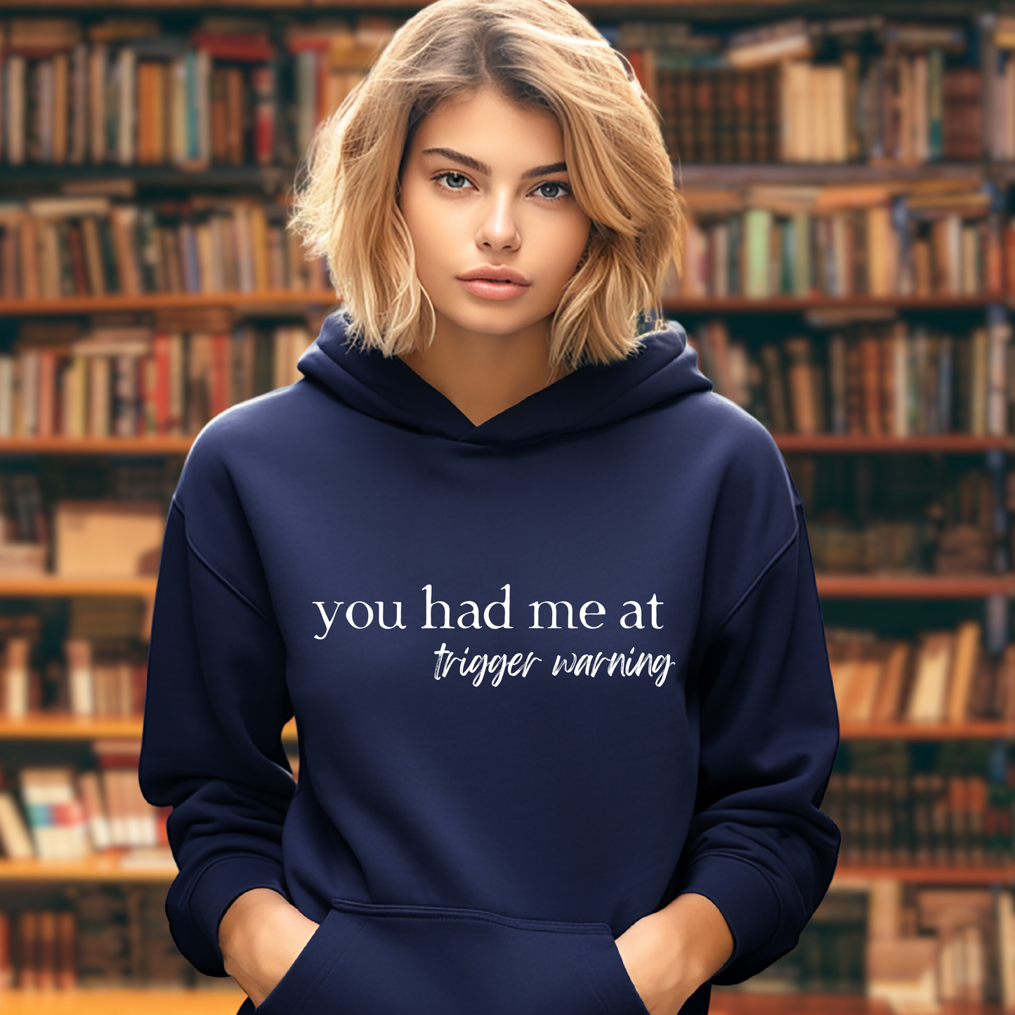 You Had Me At Trigger Warning - Dark Romance Jumper