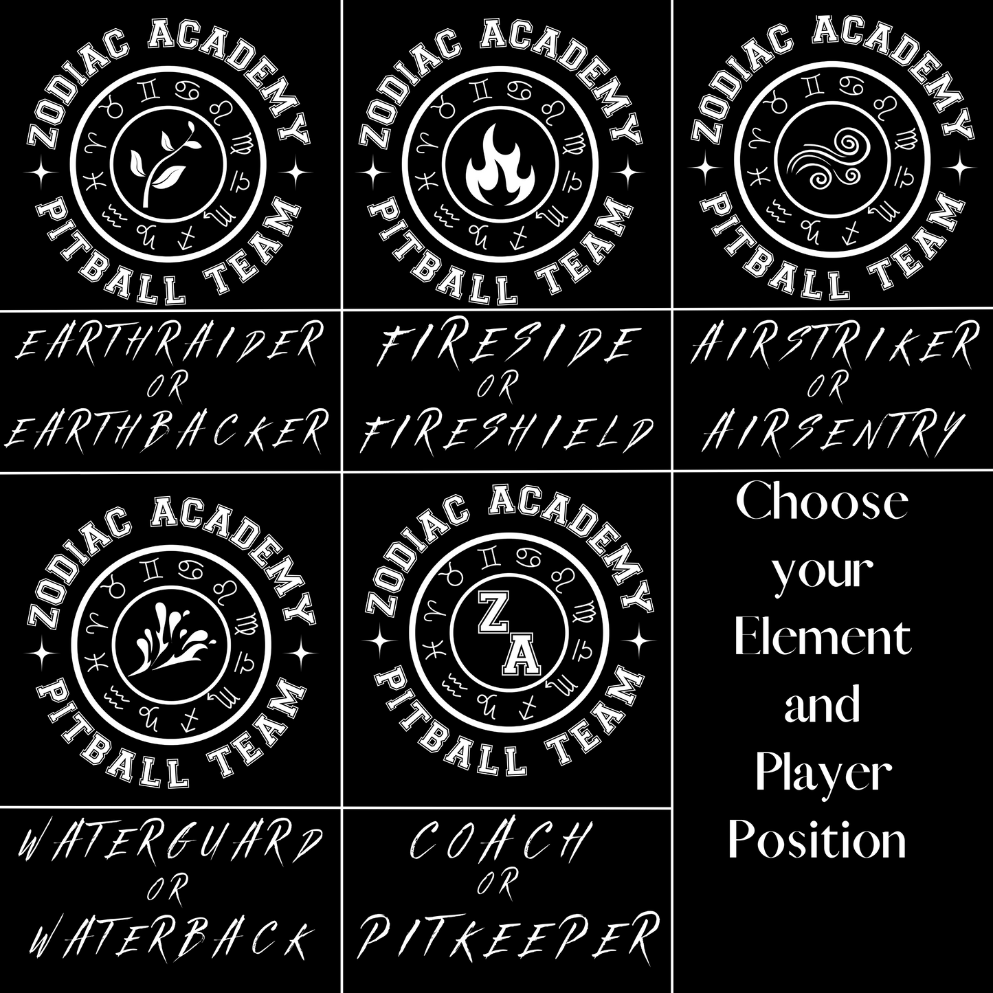 *CUSTOM SWEATSHIRT* Zodiac Academy Pitball Jersey