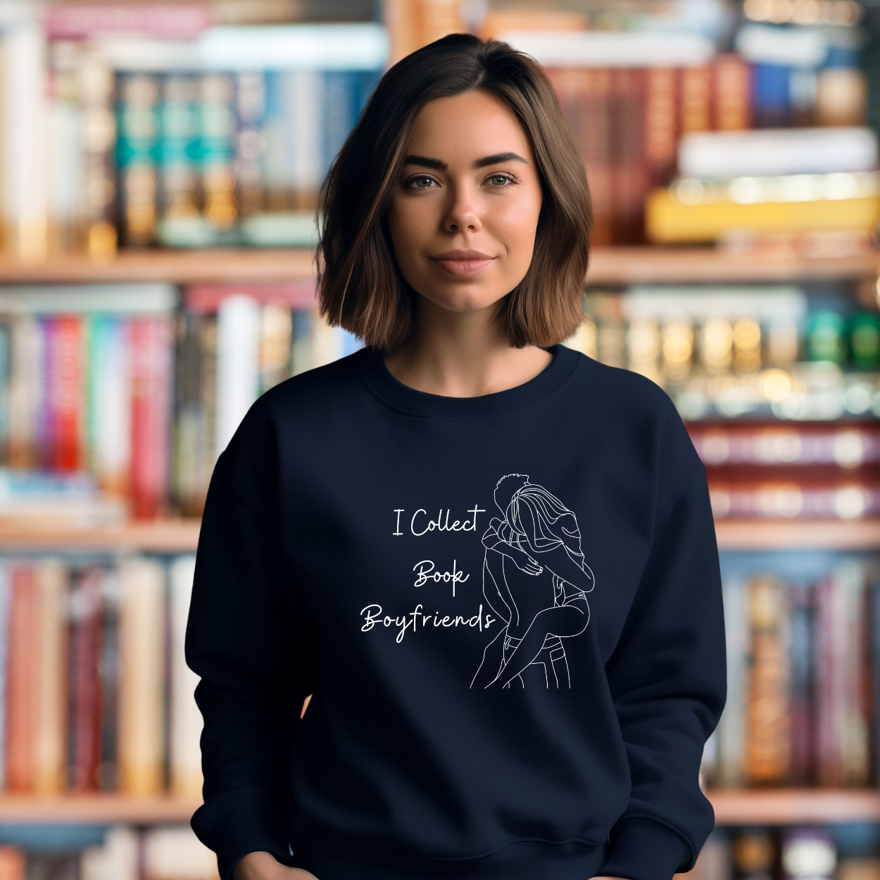 I Collect Book Boyfriends Jumper