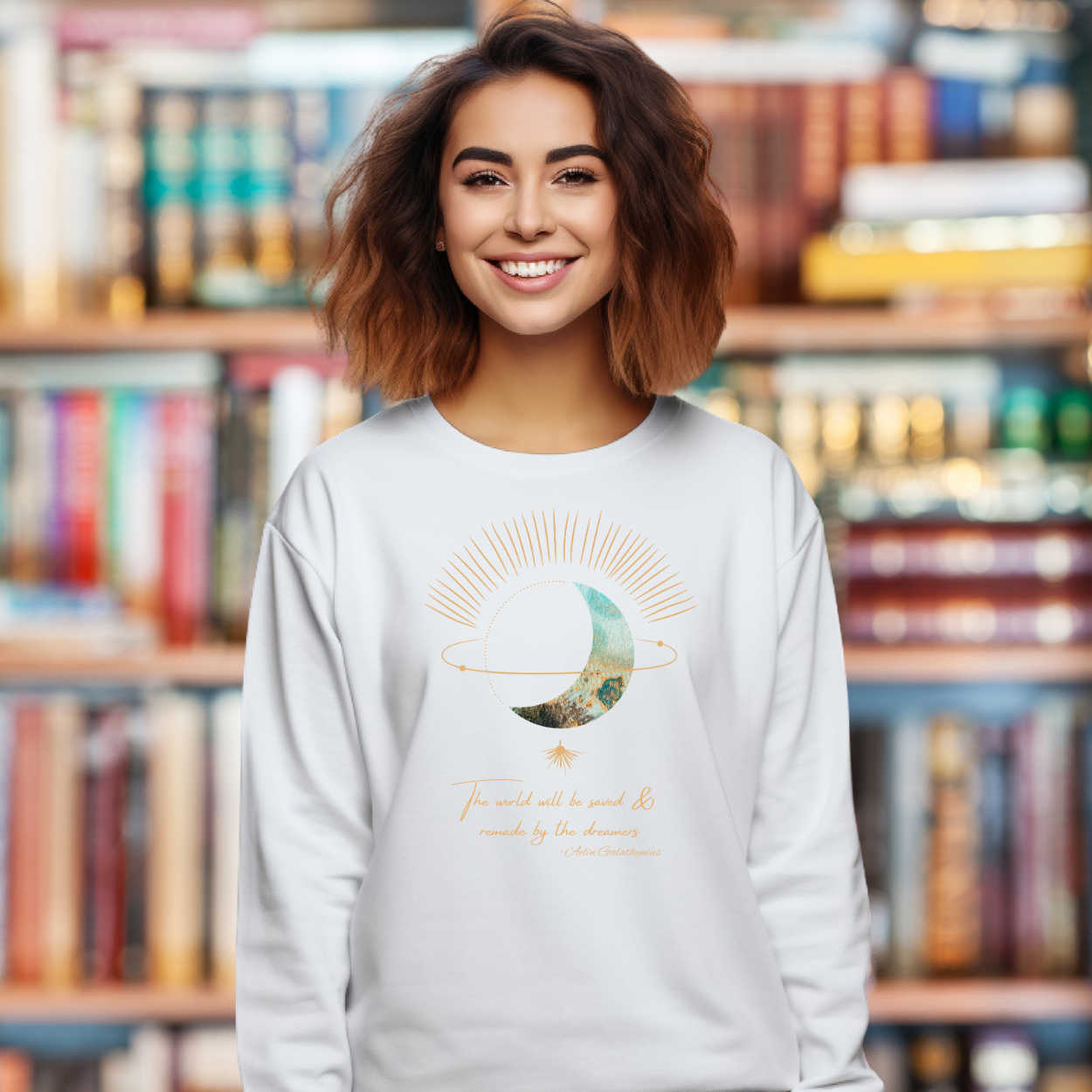 Throne of Glass Quote Jumper