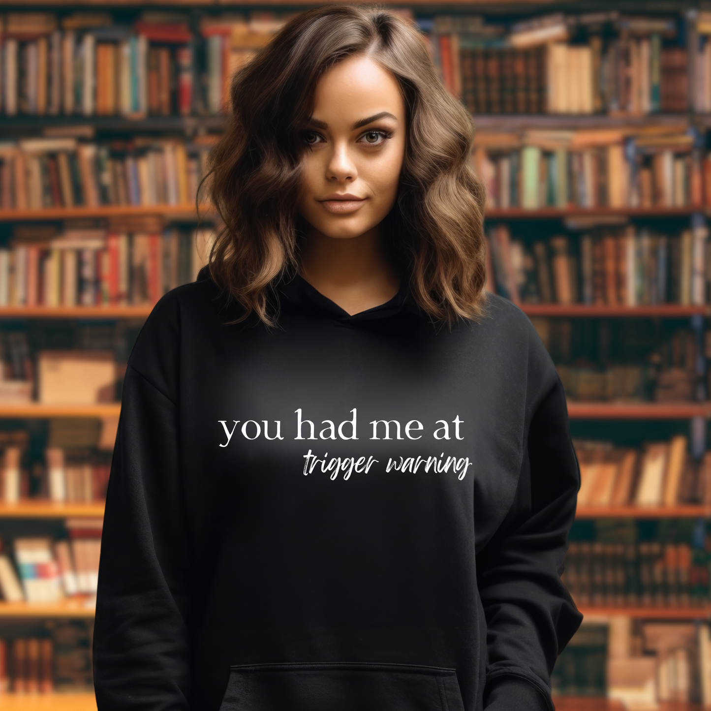 You Had Me At Trigger Warning - Dark Romance Jumper