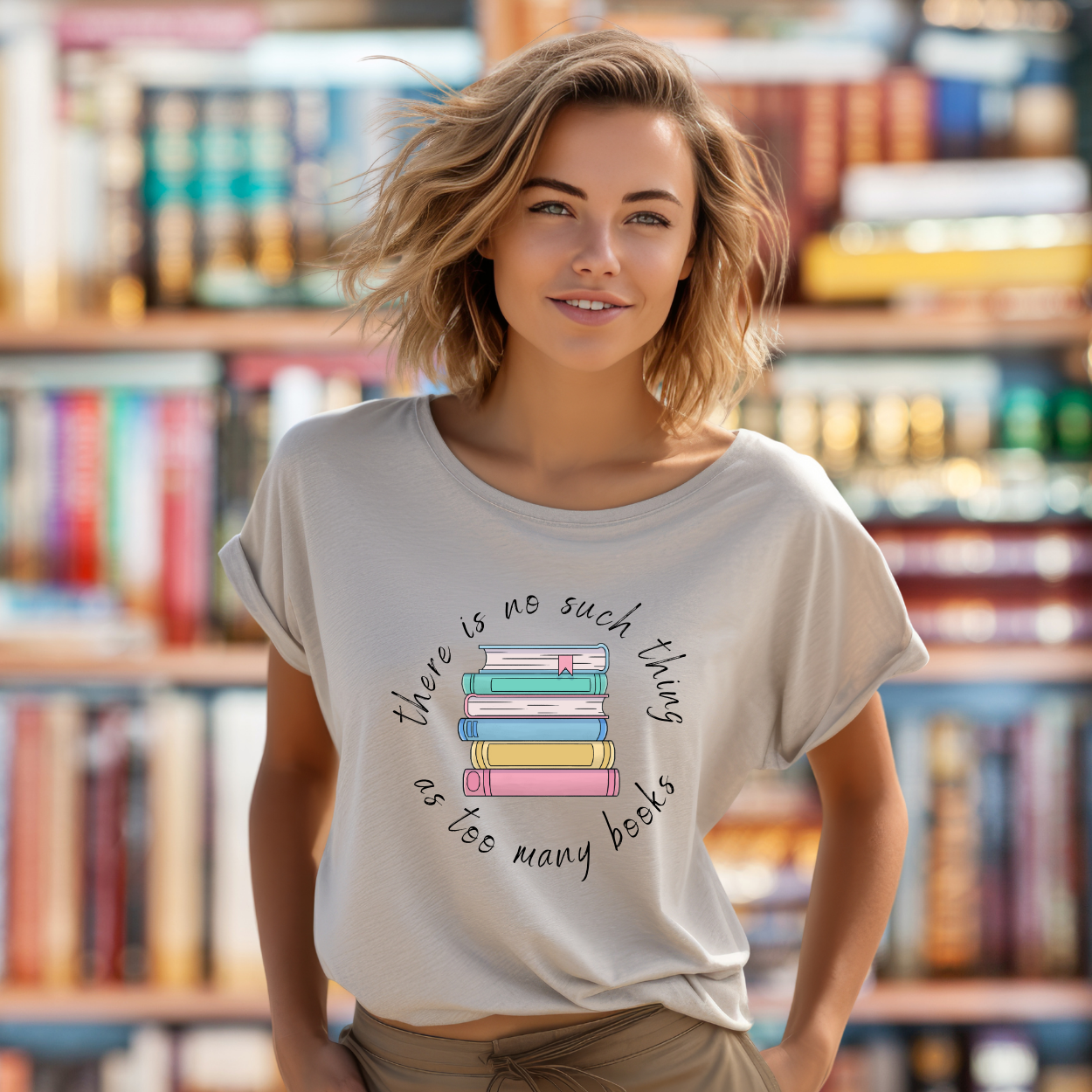 Too Many Books? T-Shirt