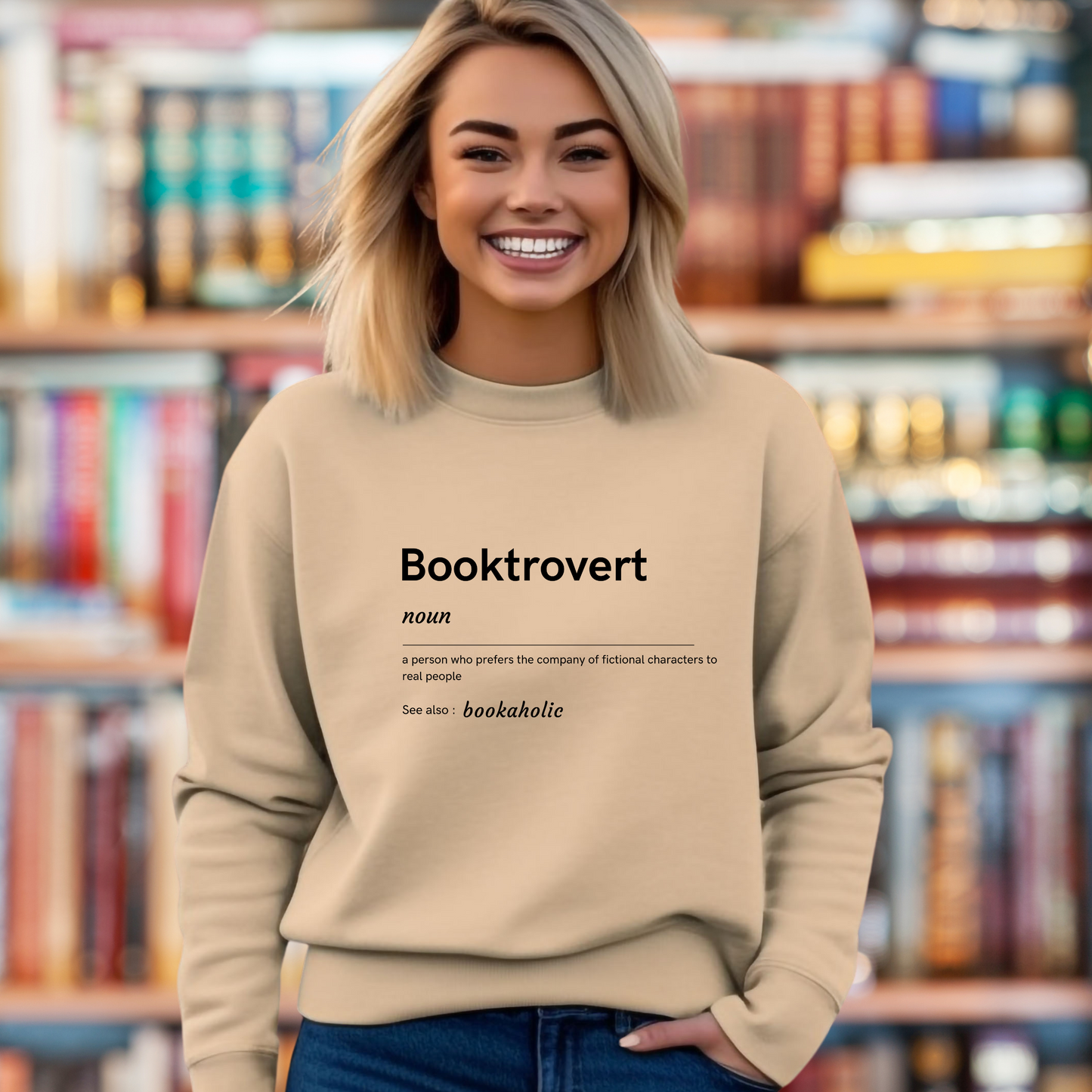 Booktrovert Jumper