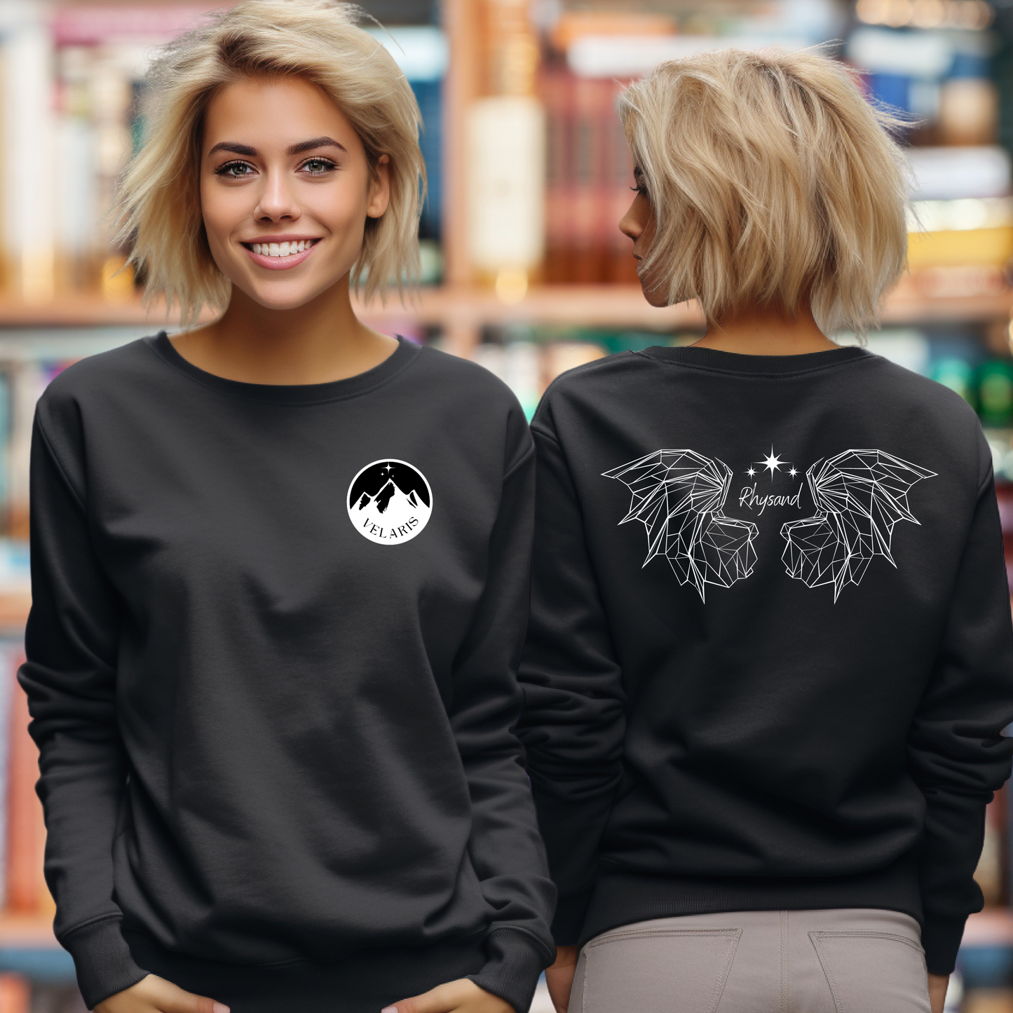 Rhysand Wings ACOTAR Jumper