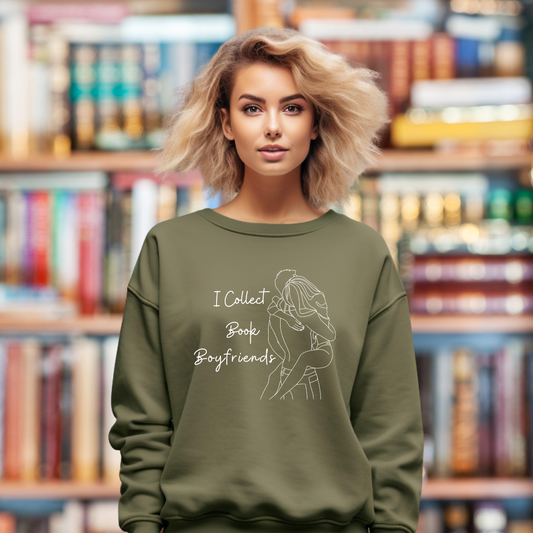 I Collect Book Boyfriends Jumper