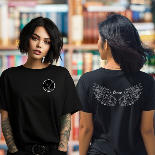 Rowan Whitethorn Wings Throne of Glass T-Shirt