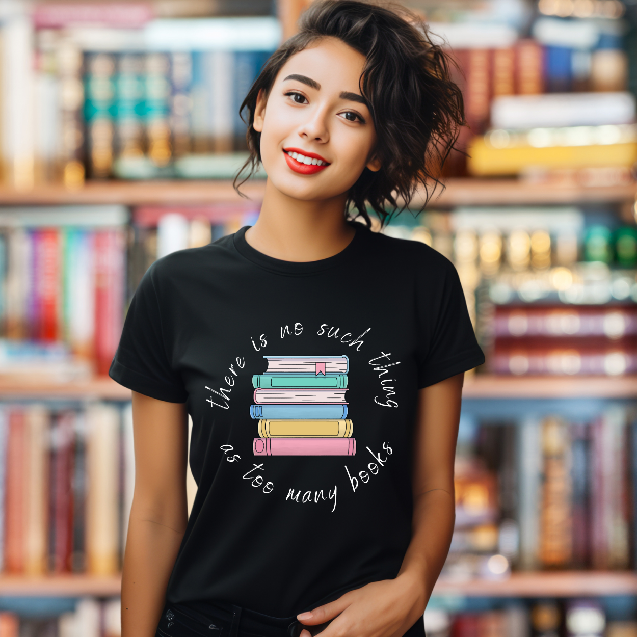 Too Many Books? T-Shirt