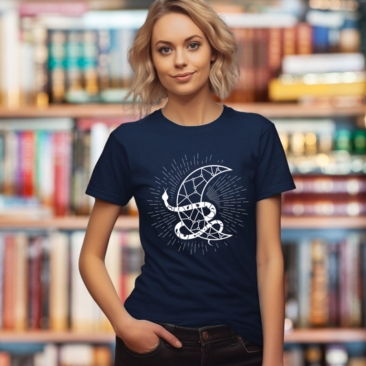 Snake and Moon T-Shirt