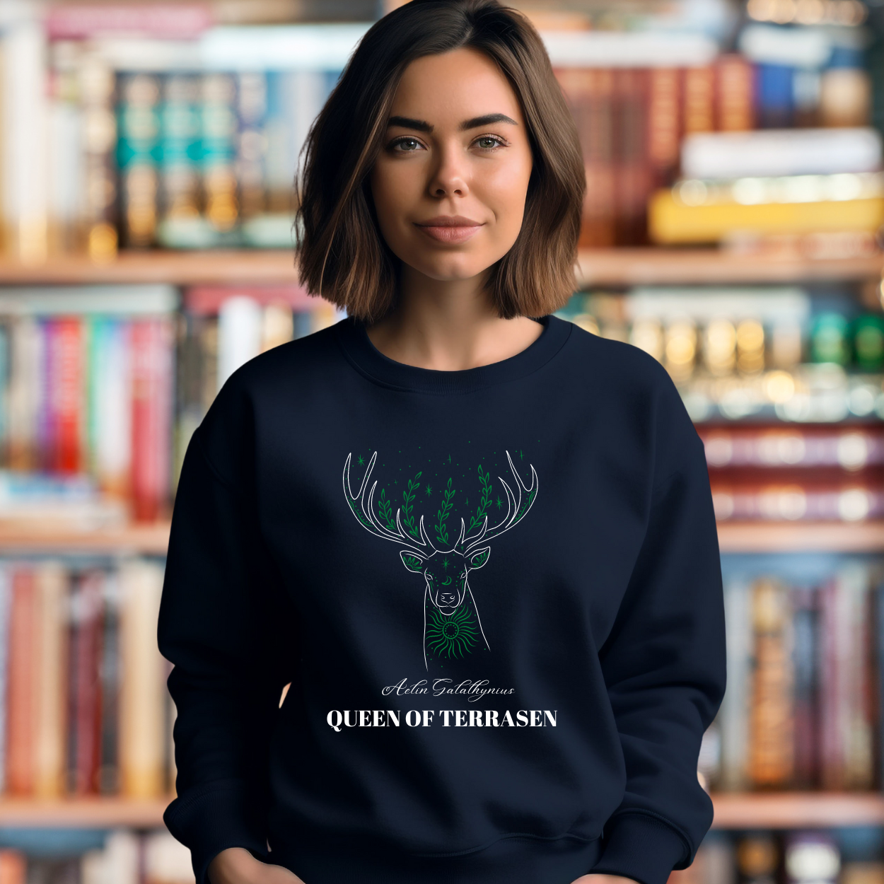 Queen of Terrasen Throne of Glass Jumper