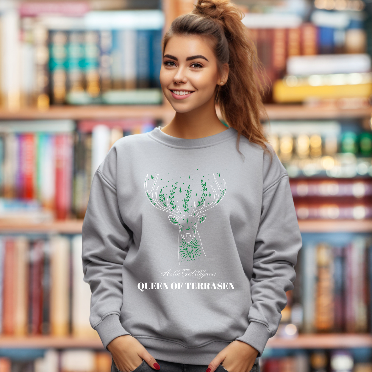 Queen of Terrasen Throne of Glass Jumper