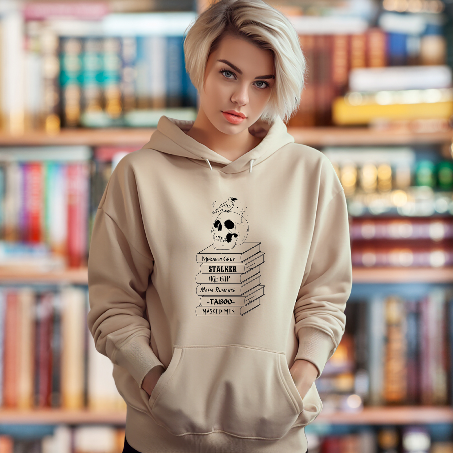 Dark Romance Book Stack Jumper