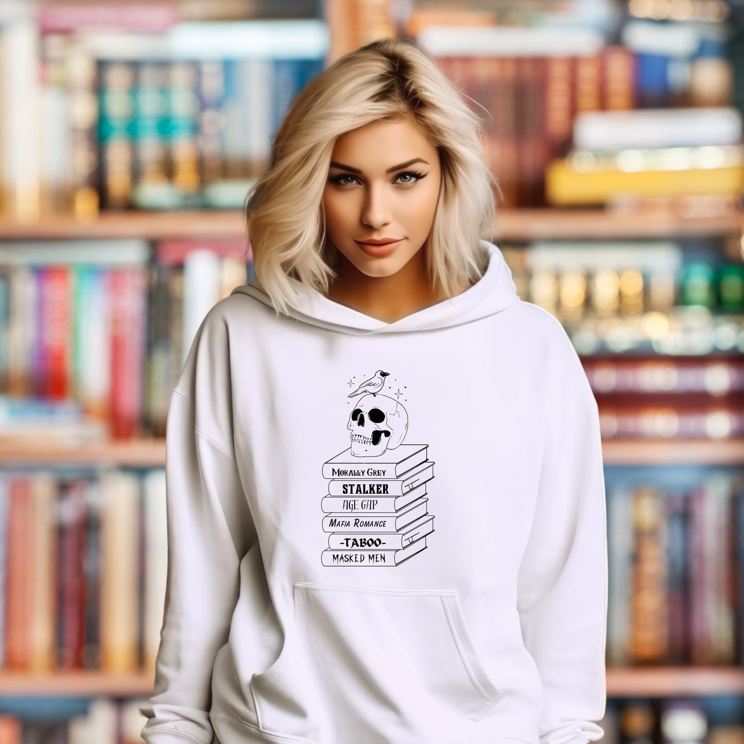 Dark Romance Book Stack Jumper