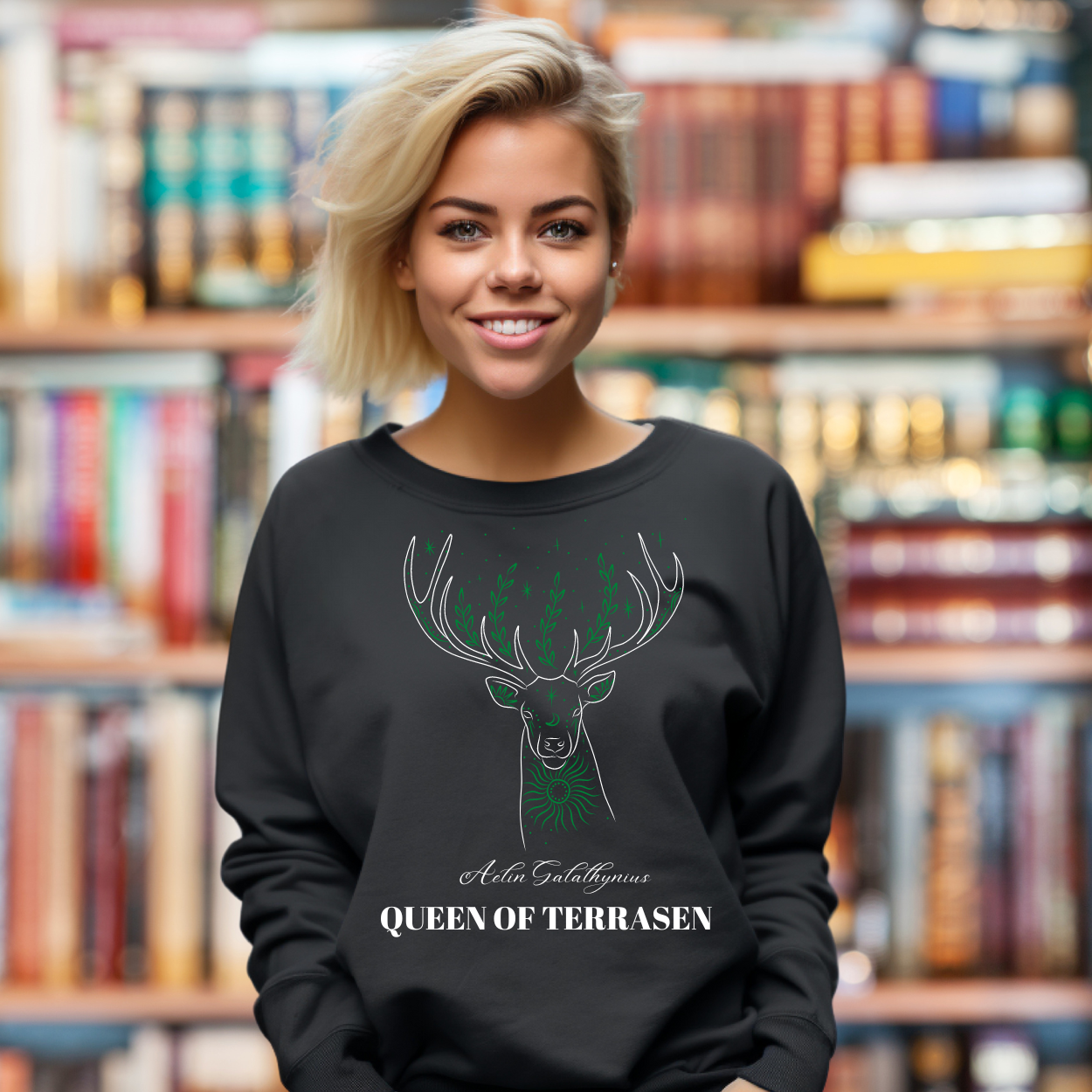 Queen of Terrasen Throne of Glass Jumper