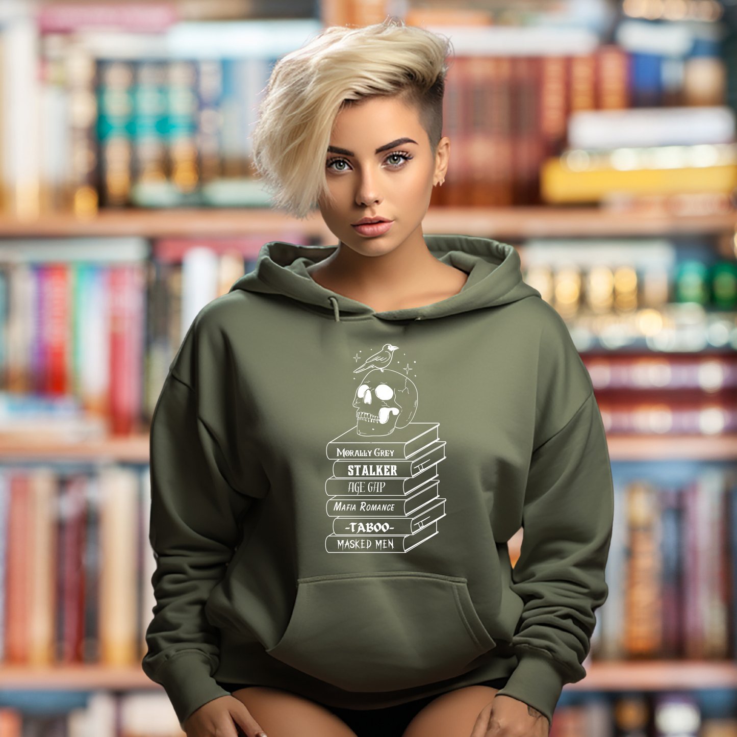 Dark Romance Book Stack Jumper