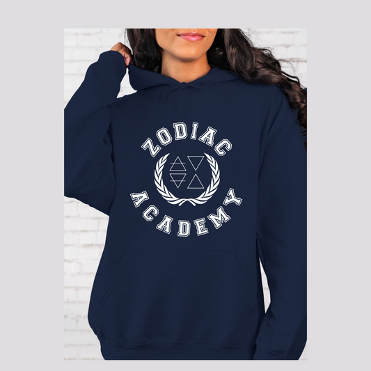 Zodiac Academy Hoodie - Large Front Design