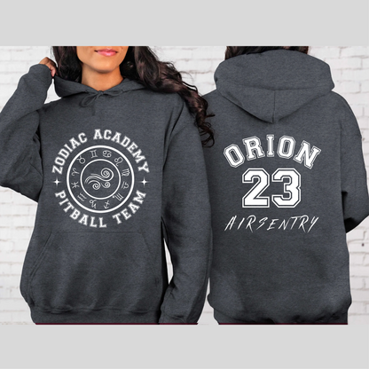 Orion AirSentry Pitball Jersey Hoodie Zodiac Academy