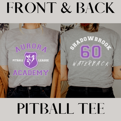 Shadowbrook WaterBack PitBall Jersey Tee Aurora Academy