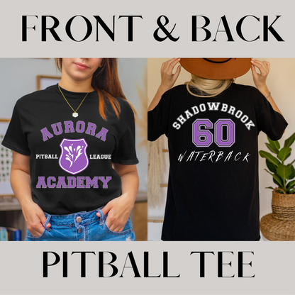 Shadowbrook WaterBack PitBall Jersey Tee Aurora Academy